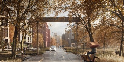 Fælledby housing by Henning Larsen