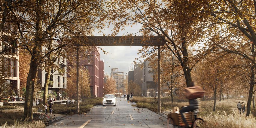 Fælledby housing by Henning Larsen