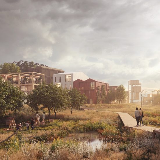 Fælledby housing by Henning Larsen