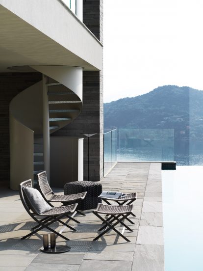 Antonio Citterio designs outdoor furniture collection for Flexform