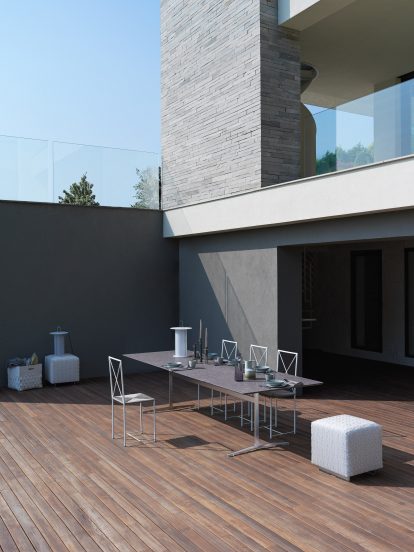 Antonio Citterio designs outdoor furniture collection for Flexform