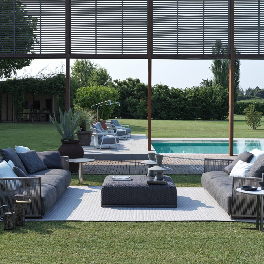 Antonio Citterio designs outdoor furniture collection for Flexform