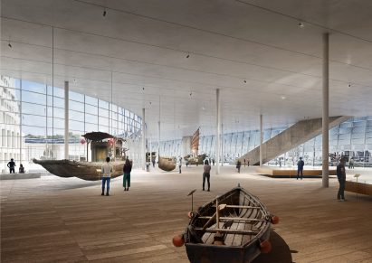 Grand Canal Museum Complex by Herzog & de Meuron in Hangzhou, China
