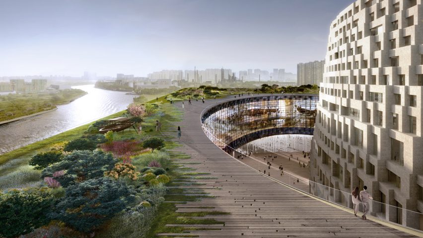 Grand Canal Museum Complex by Herzog & de Meuron in Hangzhou, China