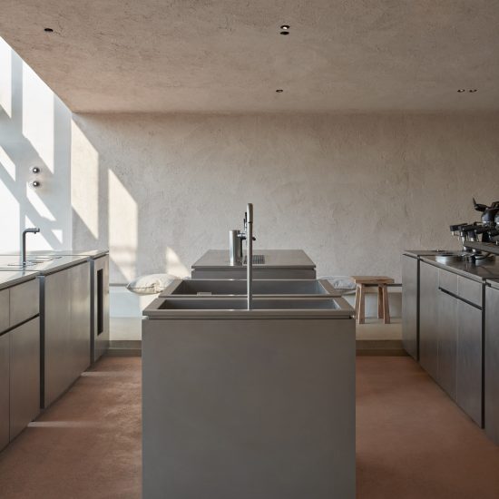 Ras Al Khaimah’s minimalist Hoof cafe is designed to recall horse stalls