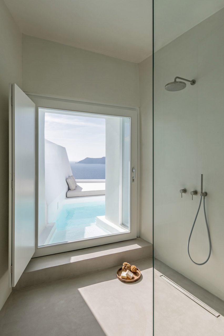 Saint Hotel in Santorini by Kapsimalis Architects