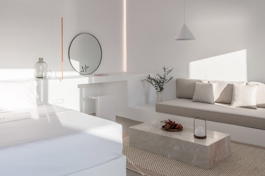 Saint Hotel in Santorini by Kapsimalis Architects