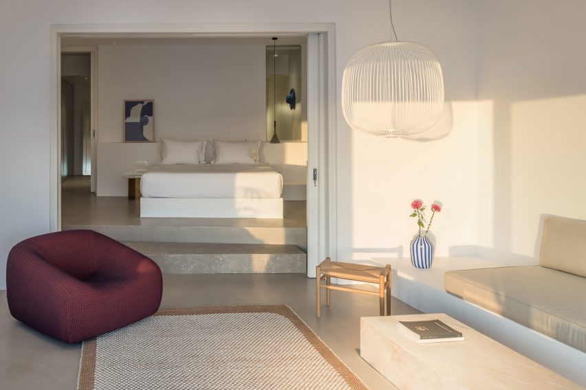 Saint Hotel in Santorini by Kapsimalis Architects