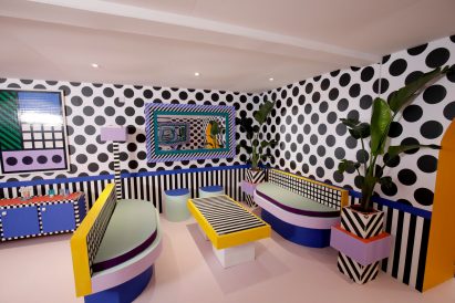 Camille Walala decorates House of Dots with over 2 million Lego pieces