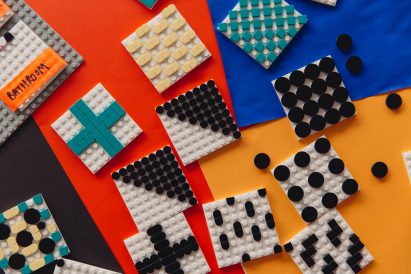 Camille Walala decorates House of Dots with over 2 million Lego pieces