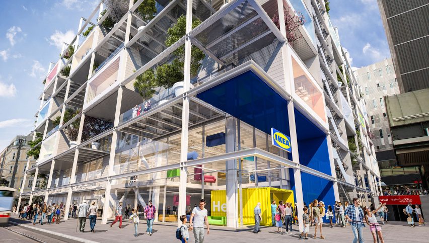 IKEA Vienna Westbahnhof by Querkraft Architekten for IKEA