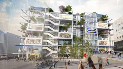 IKEA Vienna Westbahnhof by Querkraft Architekten for IKEA