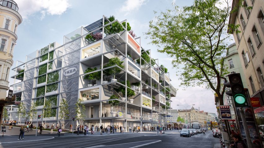 IKEA Vienna Westbahnhof by Querkraft Architekten for IKEA