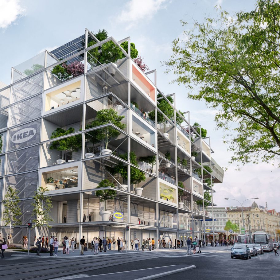 IKEA Vienna Westbahnhof by Querkraft Architekten for IKEA