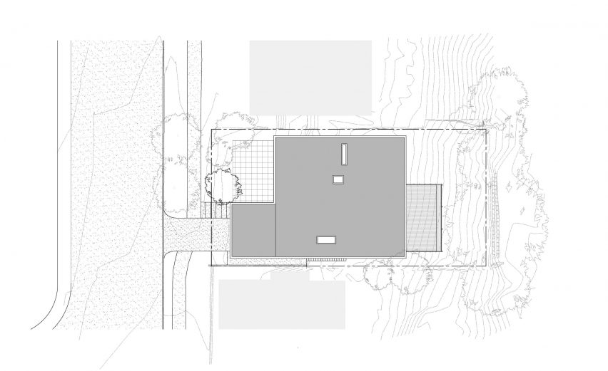 Irwin Caplan’s Laurelhurst House by SHED Site Plan