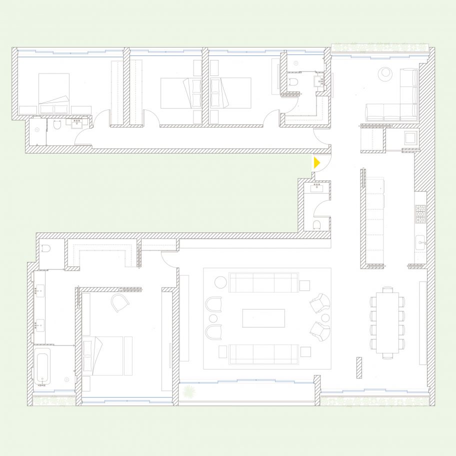 Jardim by Isay Weinfeld Floor Plan