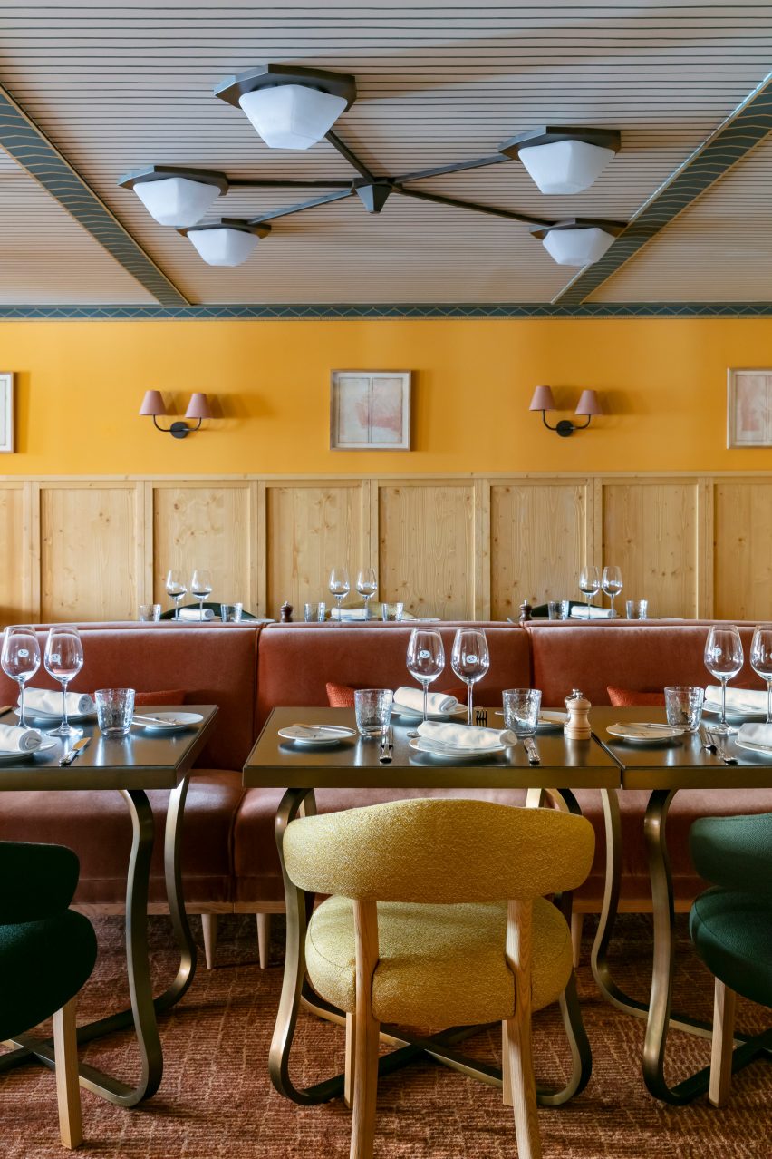 Le Coucou hotel designed by Pierre Yovanovitch