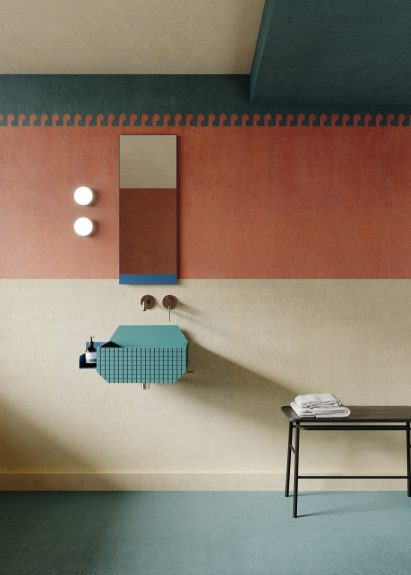 Frieze bathroom basins by Marcante Testa for Ex.t