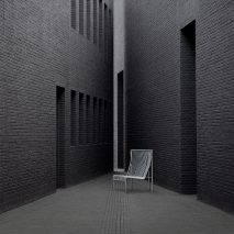 Roadie outdoor sofa is an homage to crowd control barriers