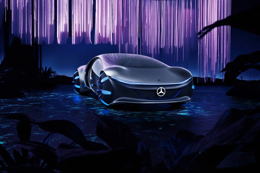Mercedes-Benz unveils scale-covered concept car inspired by Avatar movie
