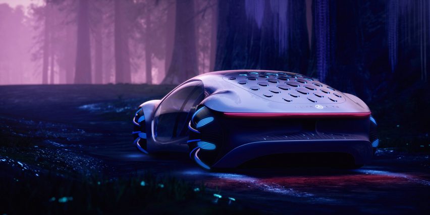 Mercedes-Benz unveils scale-covered concept car inspired by Avatar movie