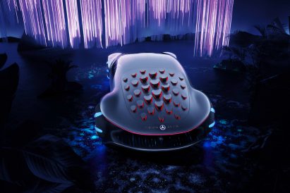 Mercedes-Benz unveils scale-covered concept car inspired by Avatar movie