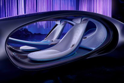 Mercedes-Benz unveils scale-covered concept car inspired by Avatar movie