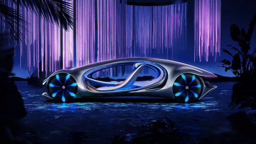 Mercedes-Benz unveils scale-covered concept car inspired by Avatar movie
