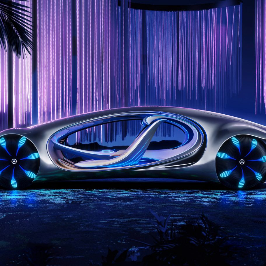 Mercedes-Benz unveils scale-covered concept car inspired by Avatar movie