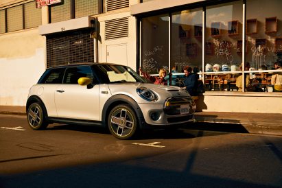 The MINI Cooper SE is the brand's first all-electric car, designed in the style of MINI's iconic Cooper range.