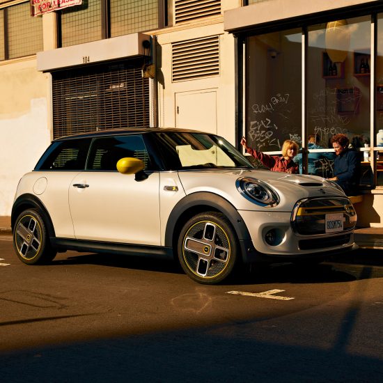 The MINI Cooper SE is the brand's first all-electric car, designed in the style of MINI's iconic Cooper range.