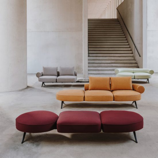 Sofas: Luizet by Luca Nichetto for La Manufacture