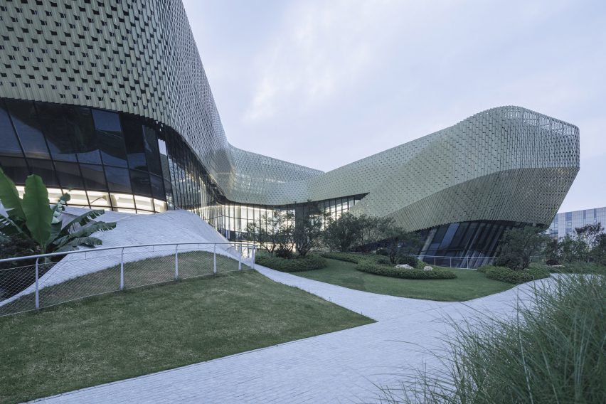 Ningbo Urban Planning Exhibition Center in China by Playze & Schmidhuber