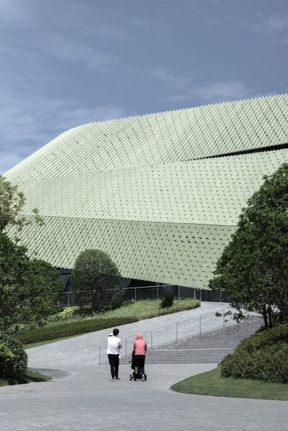 Ningbo Urban Planning Exhibition Center in China by Playze & Schmidhuber