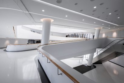 Ningbo Urban Planning Exhibition Center in China by Playze & Schmidhuber
