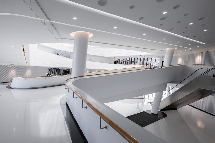 Ningbo Urban Planning Exhibition Center in China by Playze & Schmidhuber