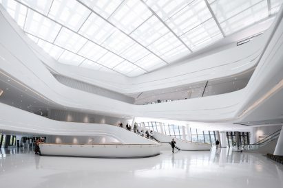Ningbo Urban Planning Exhibition Center in China by Playze & Schmidhuber