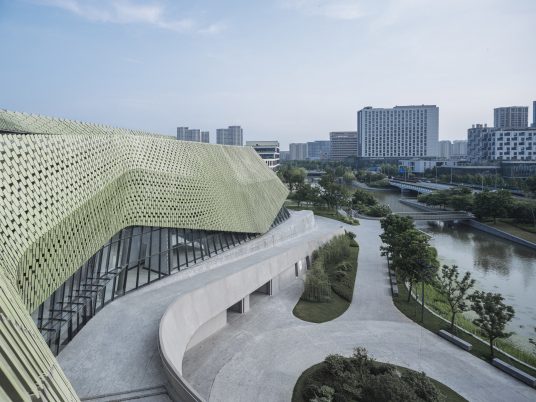 Ningbo Urban Planning Exhibition Center in China by Playze & Schmidhuber