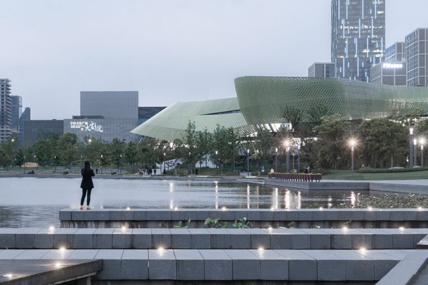 Ningbo Urban Planning Exhibition Center in China by Playze & Schmidhuber
