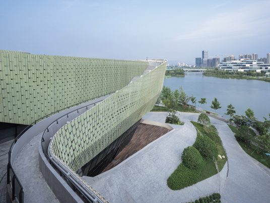 Ningbo Urban Planning Exhibition Center in China by Playze & Schmidhuber