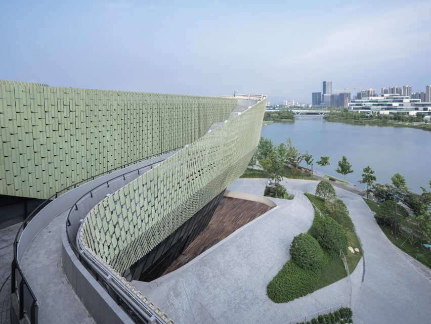 Ningbo Urban Planning Exhibition Center in China by Playze & Schmidhuber