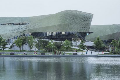 Ningbo Urban Planning Exhibition Center in China by Playze & Schmidhuber