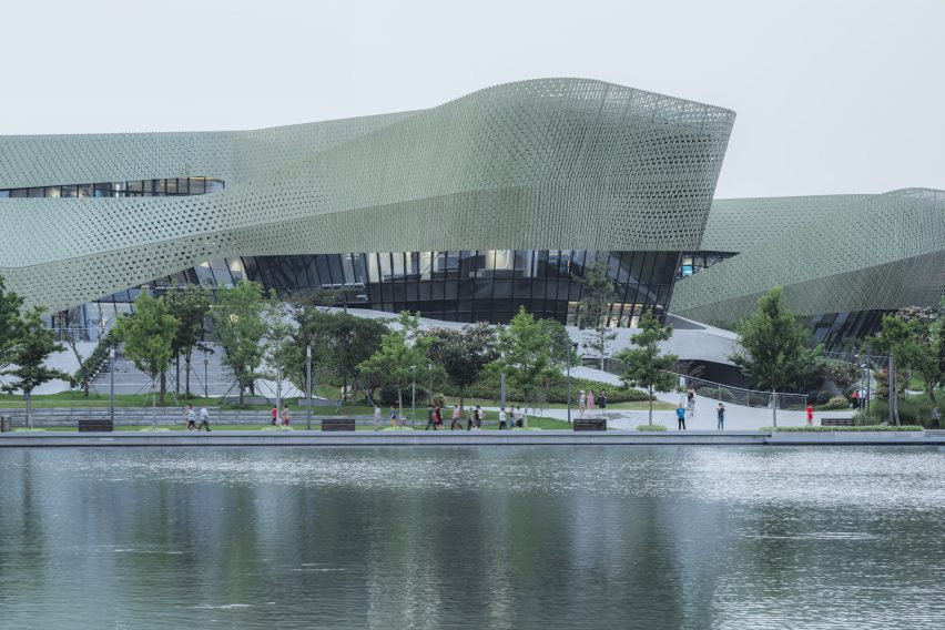 Ningbo Urban Planning Exhibition Center in China by Playze & Schmidhuber