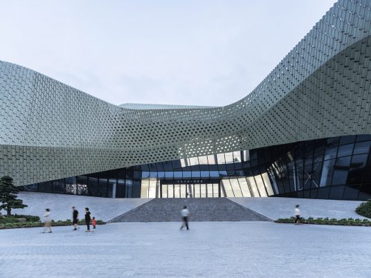 Ningbo Urban Planning Exhibition Center in China by Playze & Schmidhuber