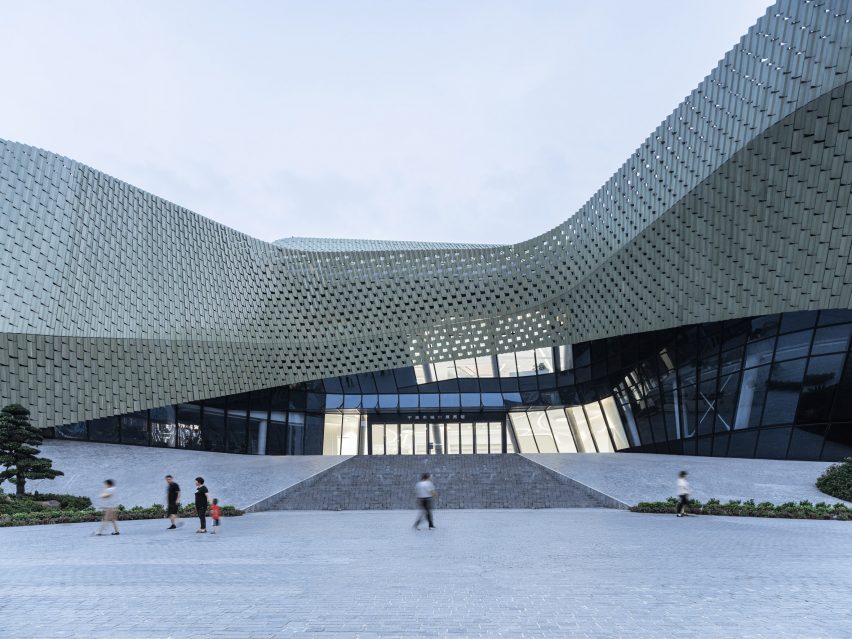 Ningbo Urban Planning Exhibition Center in China by Playze & Schmidhuber