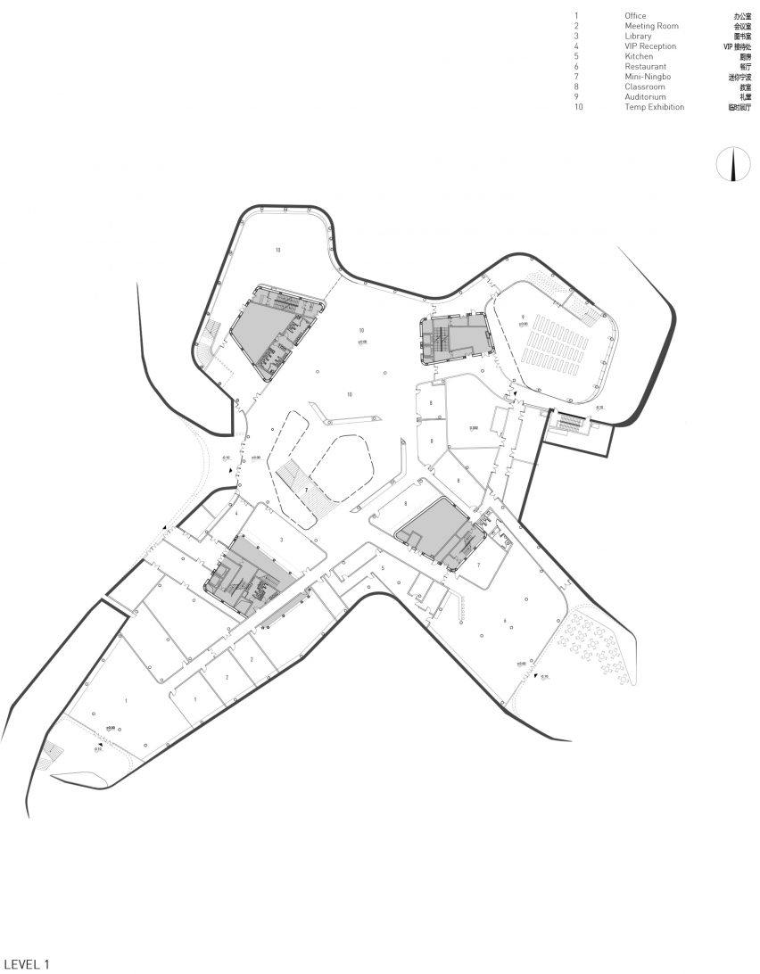 Ningbo Urban Planning Exhibition Center in China by Playze & Schmidhuber