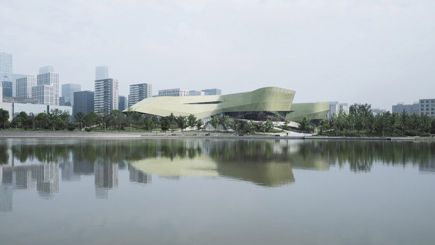 Ningbo Urban Planning Exhibition Center in China by Playze & Schmidhuber