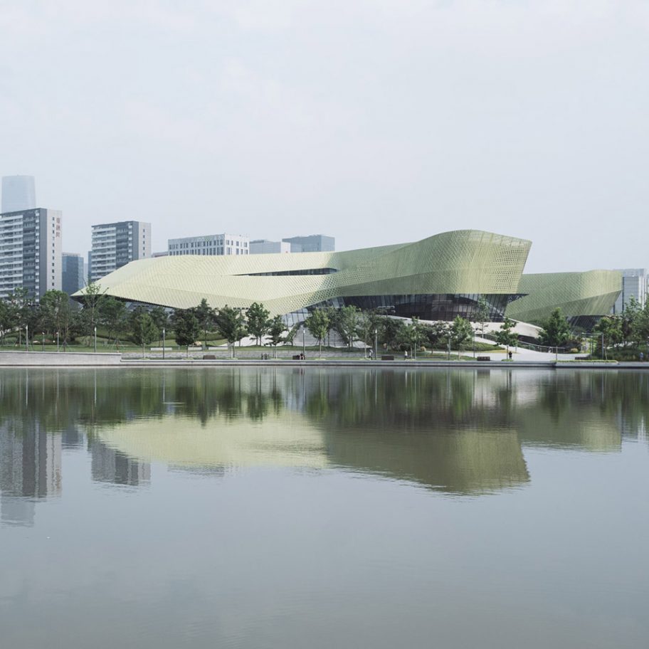 Ningbo Urban Planning Exhibition Center in China by Playze & Schmidhuber