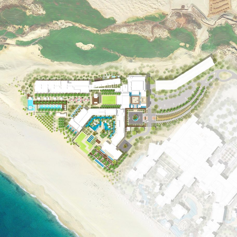 Nobu Los Cabos by WATG Site Plan