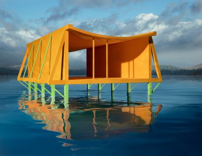 On the Water's Edge by James Casebere